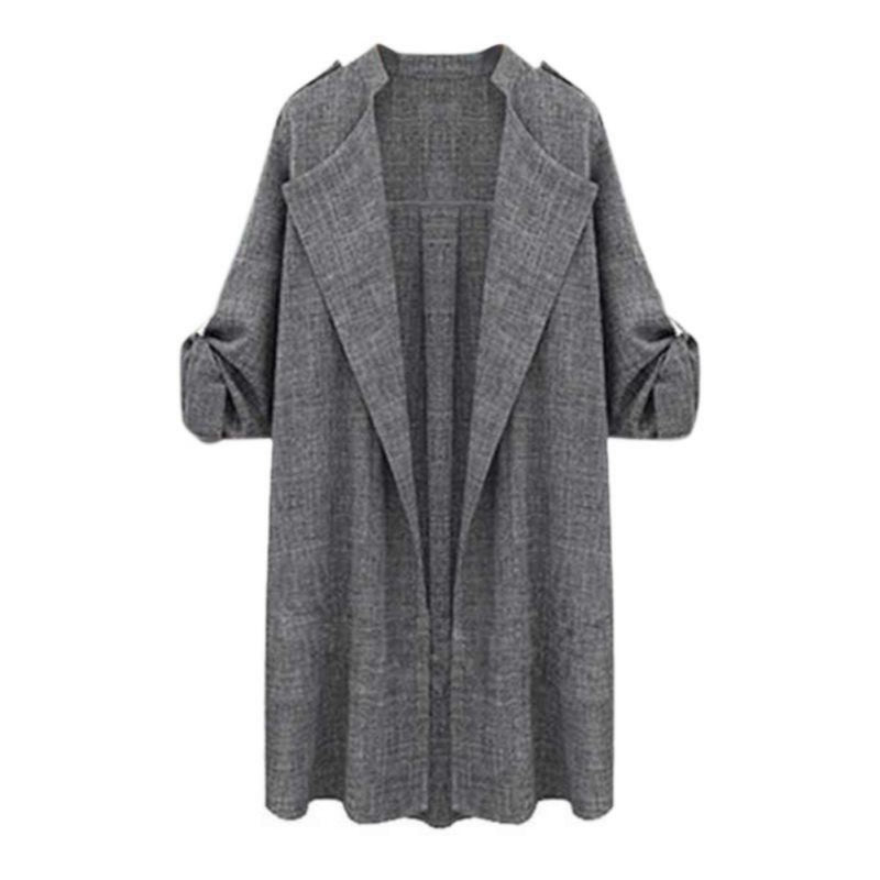 Coat cardigan trench coat